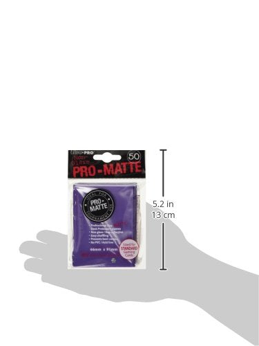 Matte Purple Deck Protector Sleeves