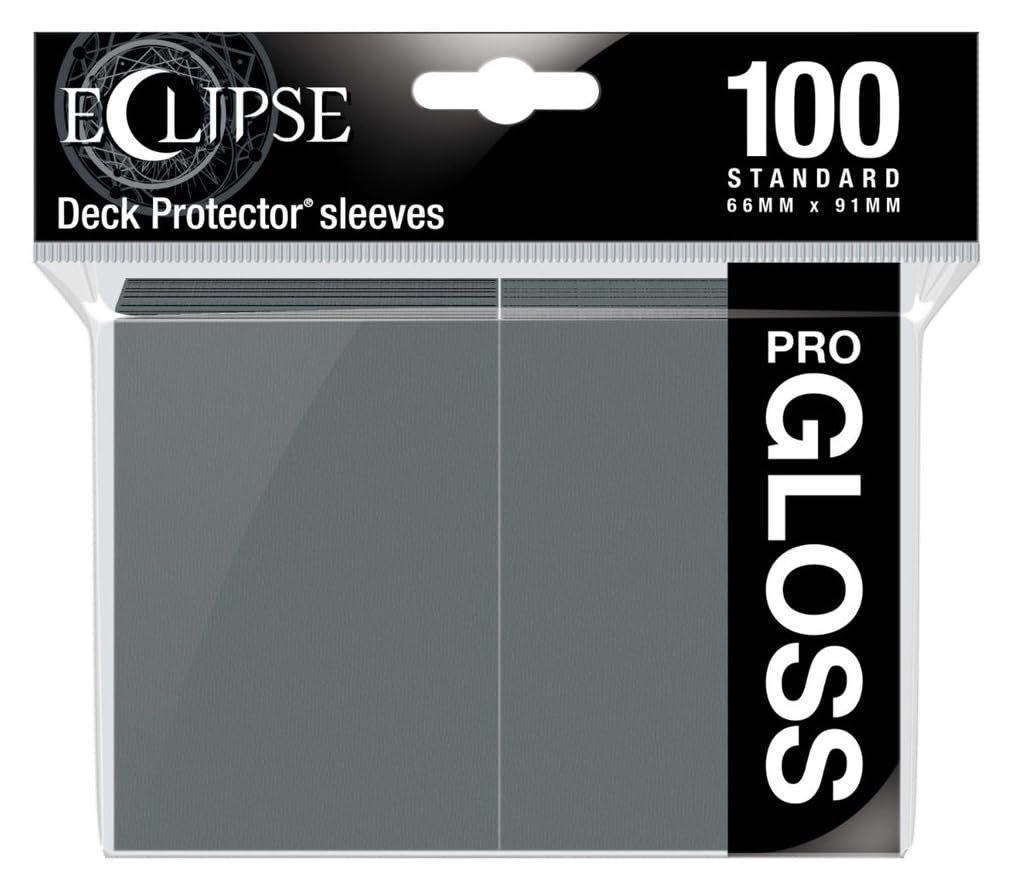 Ultra Pro E-15604 Eclipse Gloss Standard Sleeves (100 Pack) -Apple Red