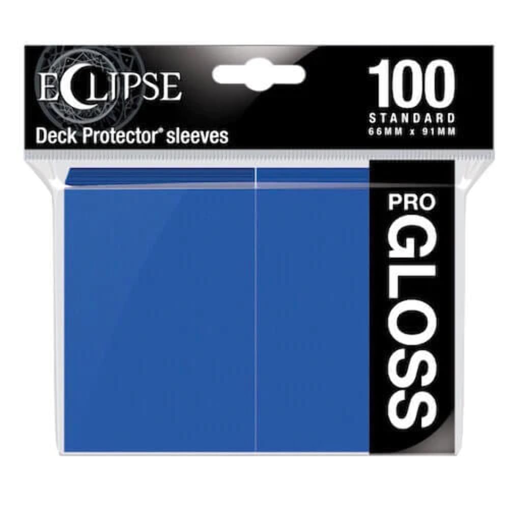 Ultra Pro E-15604 Eclipse Gloss Standard Sleeves (100 Pack) -Apple Red