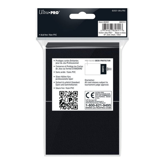 Black Card Sleeves (100-Count)