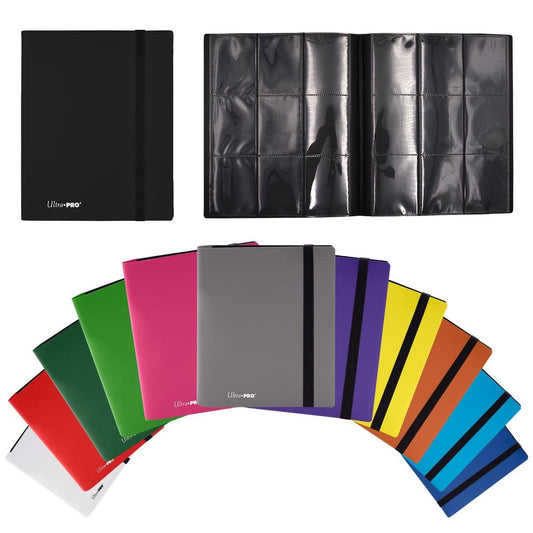 White 9-Pocket Binder Page