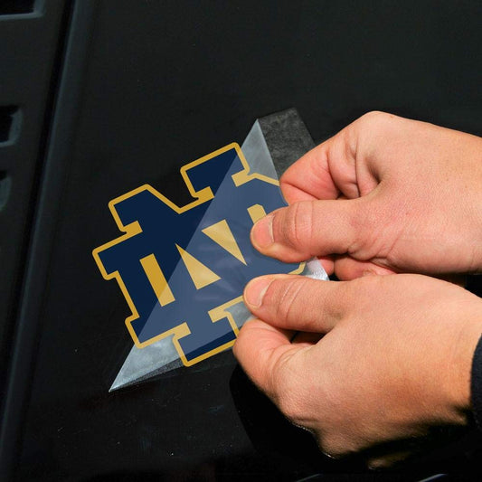 Wincraft NCAA Notre Dame Fighting Irish 4x4 Perfect Cut Color Decal, Team Colors, One Size