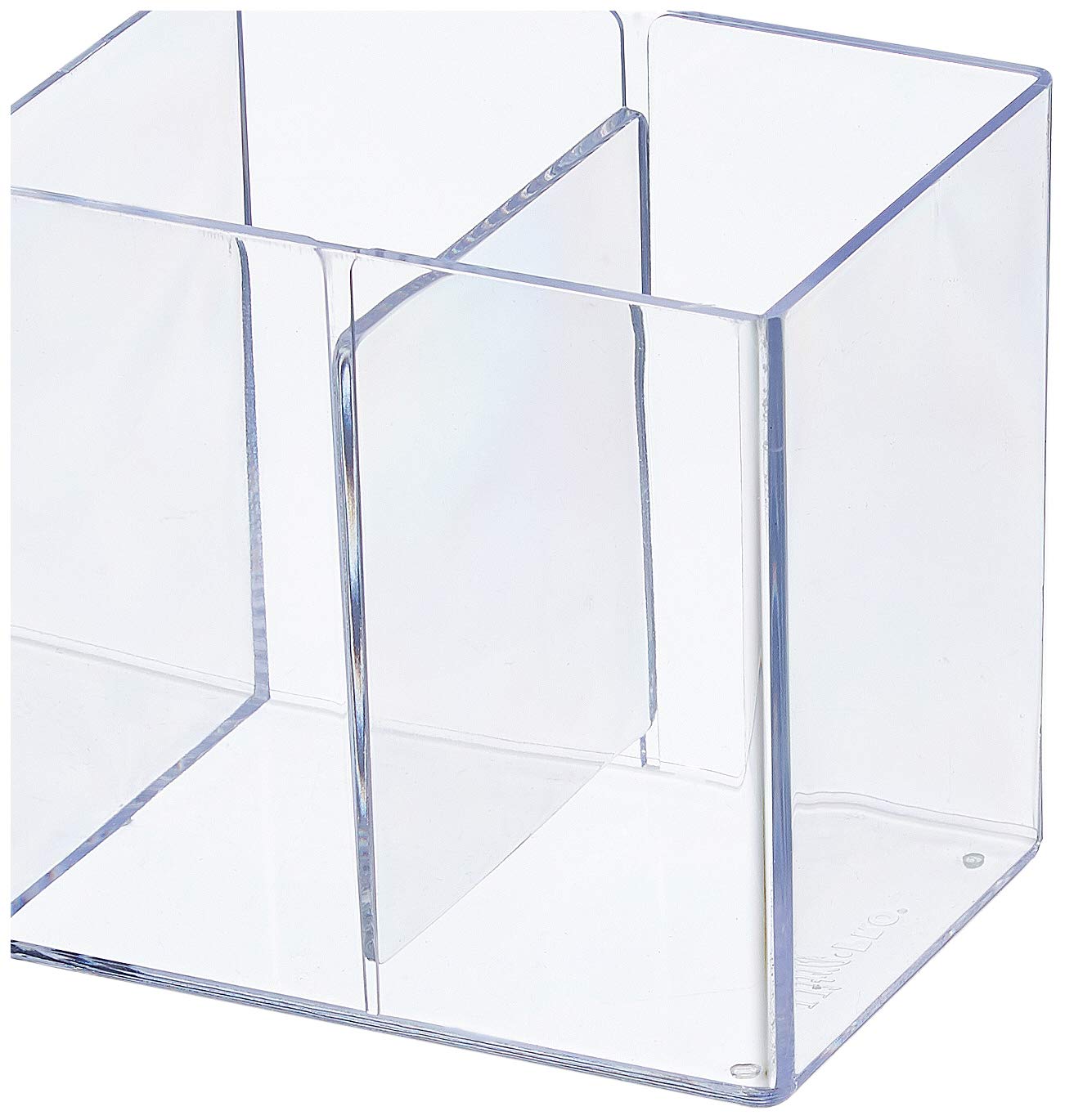 Ultra PRO All Team 2-Piece Storage Box, 4 Compartment, Clear