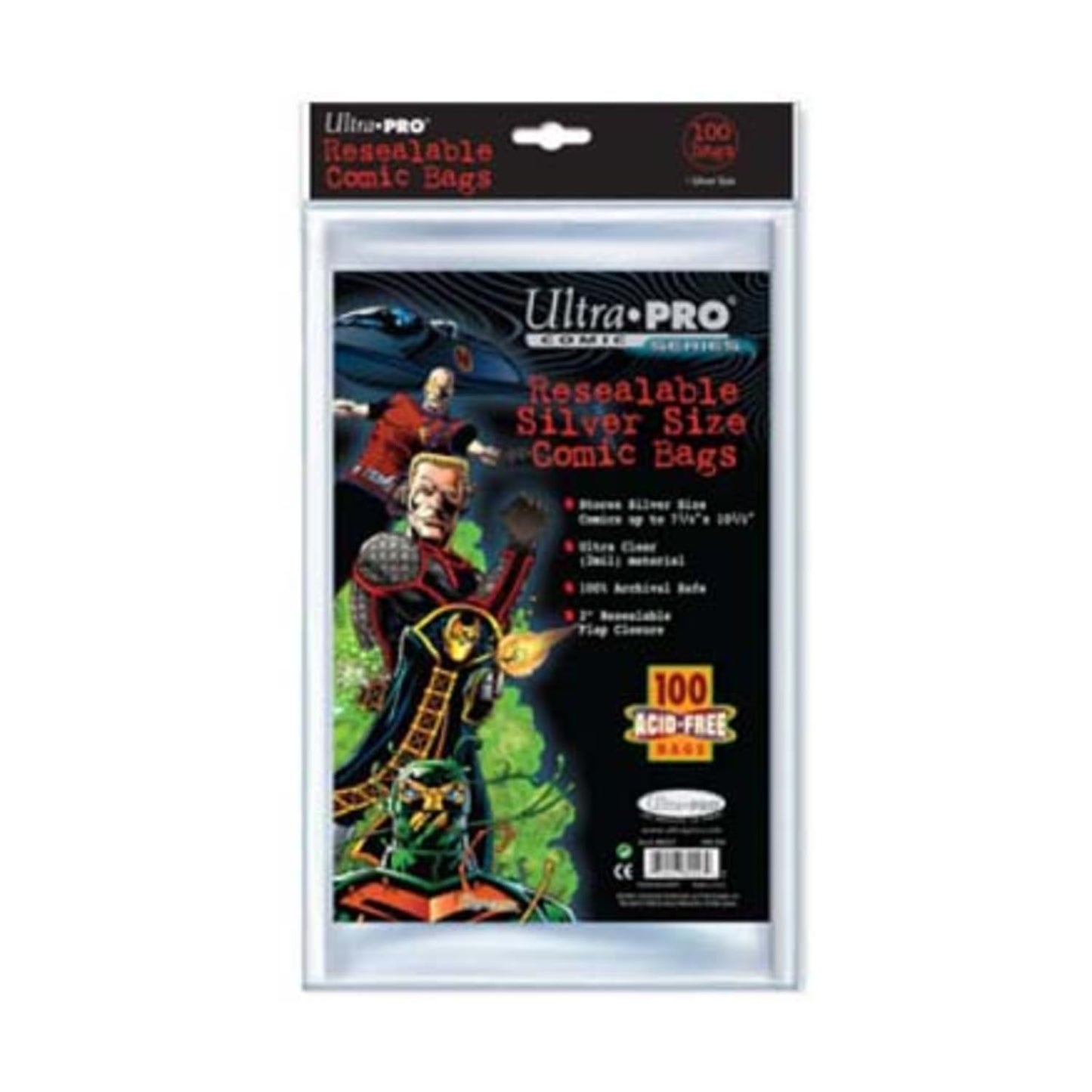 Silver Resealable Bags