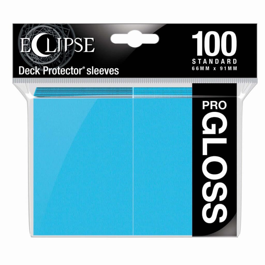 Ultra Pro E-15604 Eclipse Gloss Standard Sleeves (100 Pack) -Apple Red