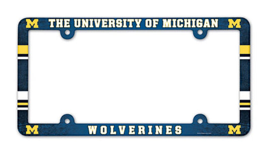 Michigan Wolverines License Plate Frame