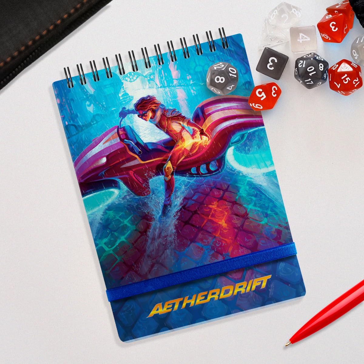 Aetherdrift Spiral Notebook