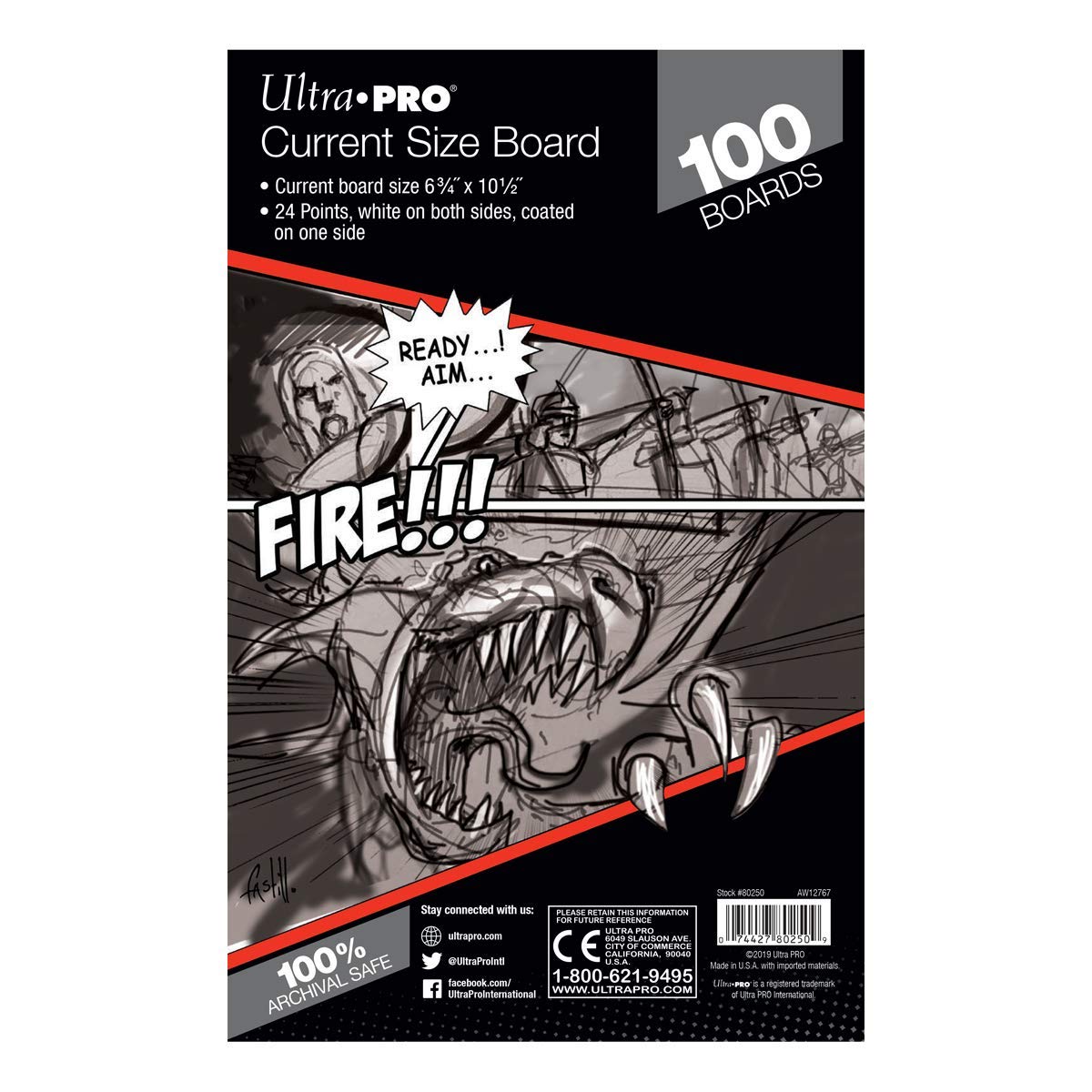 Current Comic Backing Boards