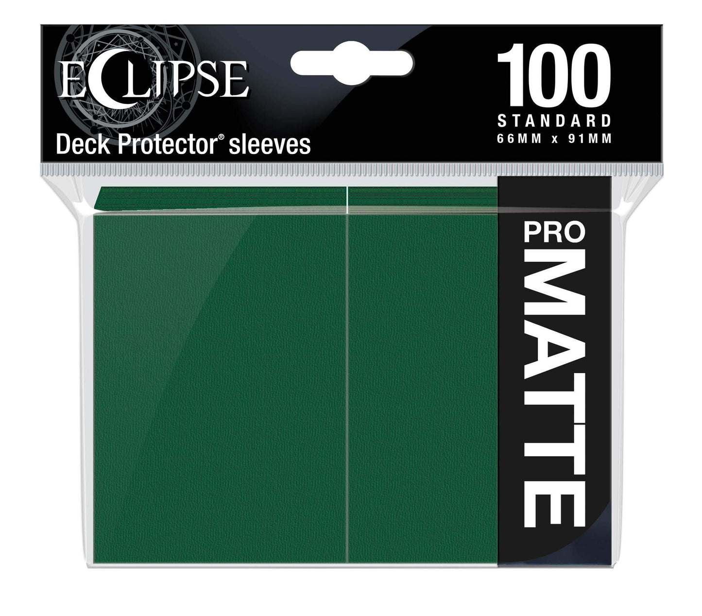 Ultra Pro E-15616 Eclipse Standard Matte Sleeves 100 Pack-Apple Red