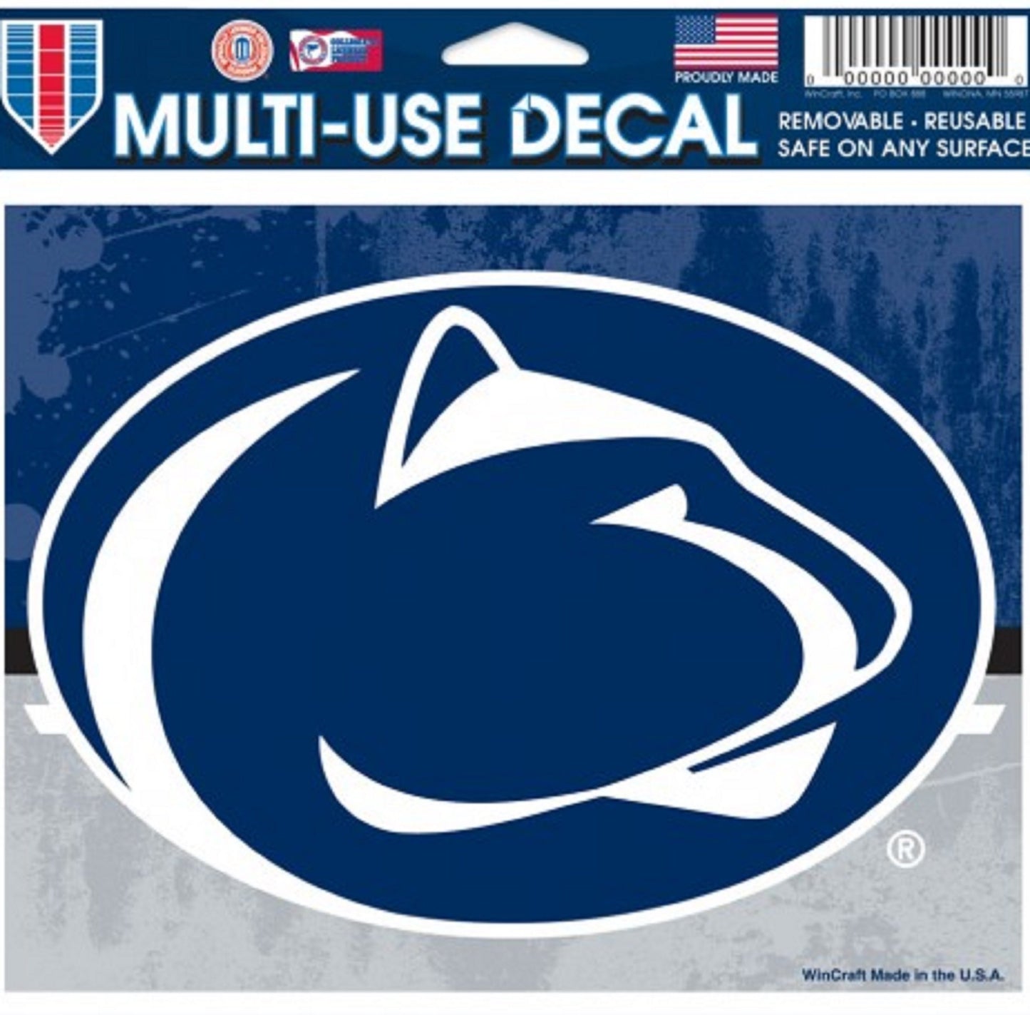 Penn State Nittany Lions Decal 5x6