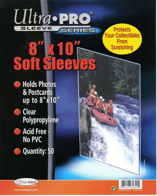 8x10 Soft Sleeves (50-Count)