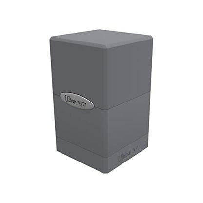 Grey Satin Tower Deck Box