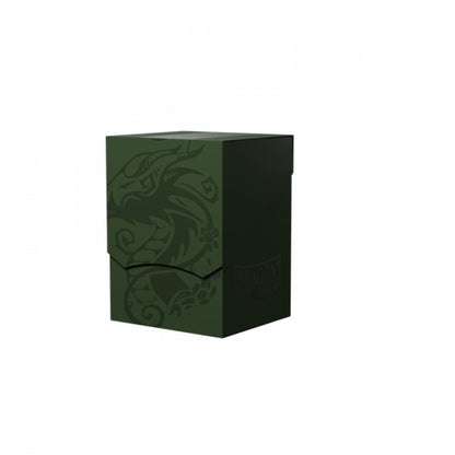 Dragon Shield Card Deck Box – Deck Shell: Forest Green/Black – Durable and Sturdy TCG, OCG Card Storage – Compatible with Pokemon Yugioh Commander and MTG Magic: The Gathering Cards