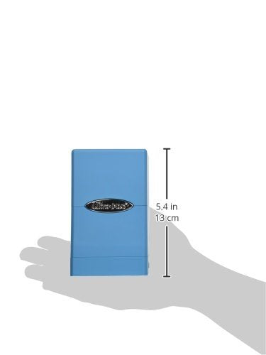 Blue Satin Tower Deck Box