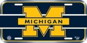 Michigan Wolverines License Plate