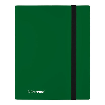 Green 9-Pocket Binder Page