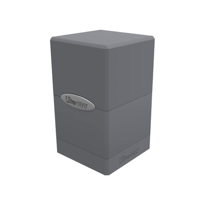 Grey Satin Tower Deck Box