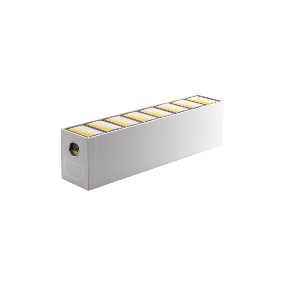 White 4-Drawer Card Storage Box