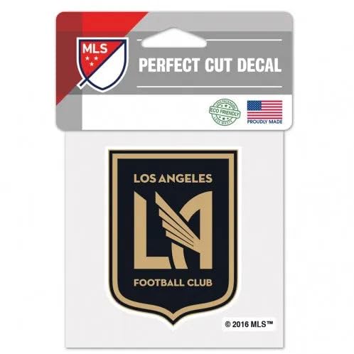 Wincraft MLS Los Angeles Galaxy 4x4 Perfect Cut Color Decal, One Size, Team Color