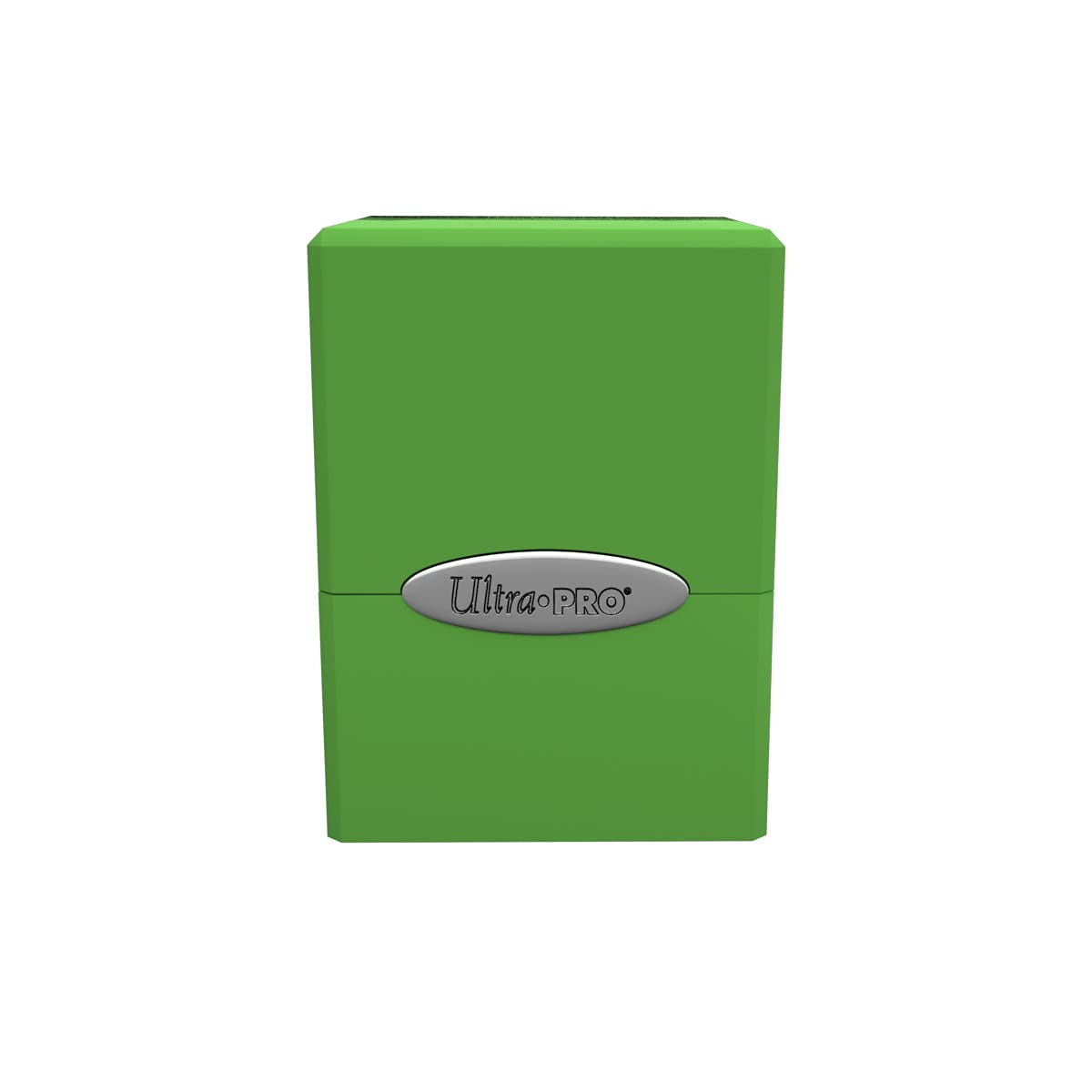 Lime Satin Cube Deck Box