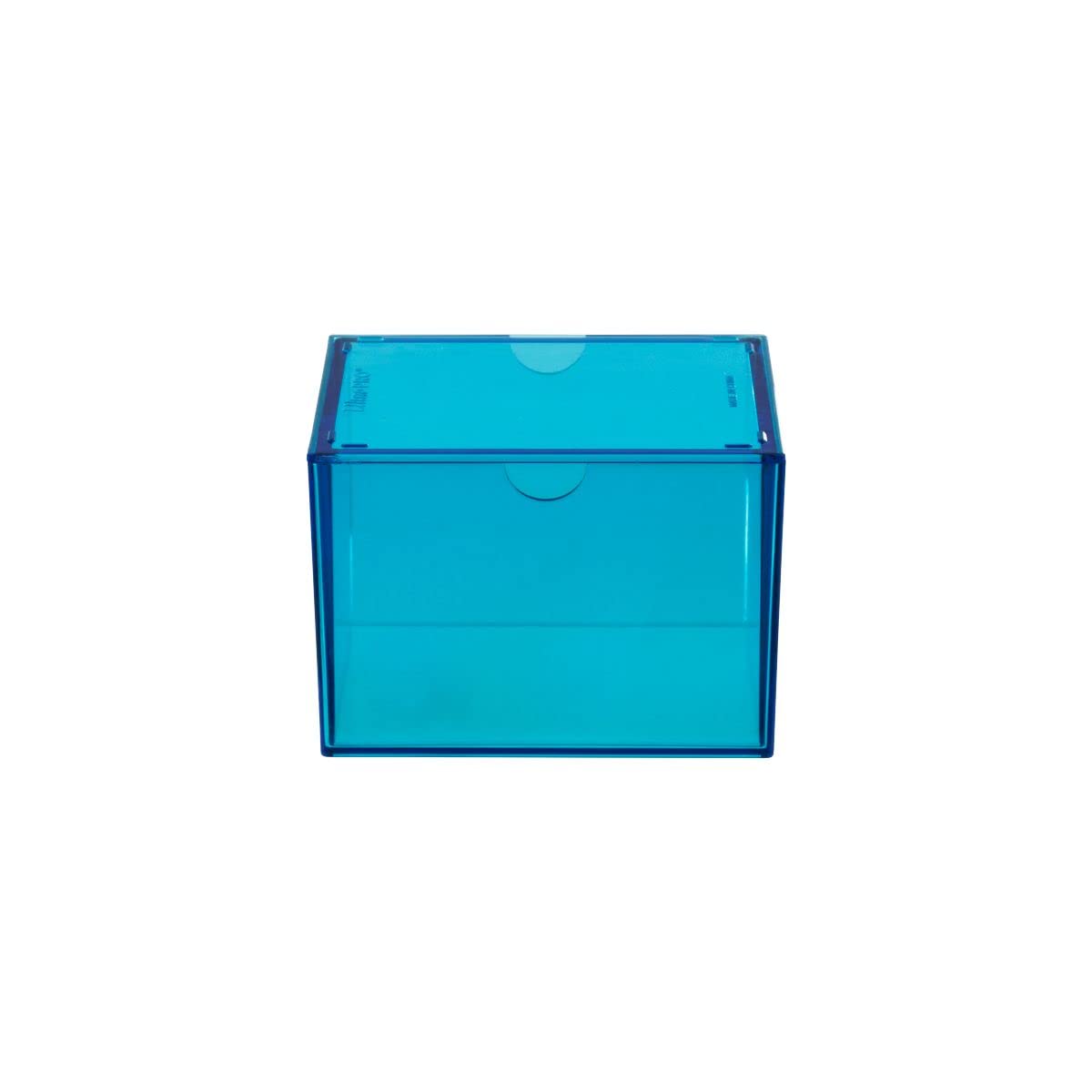 Blue Translucent Deck Box