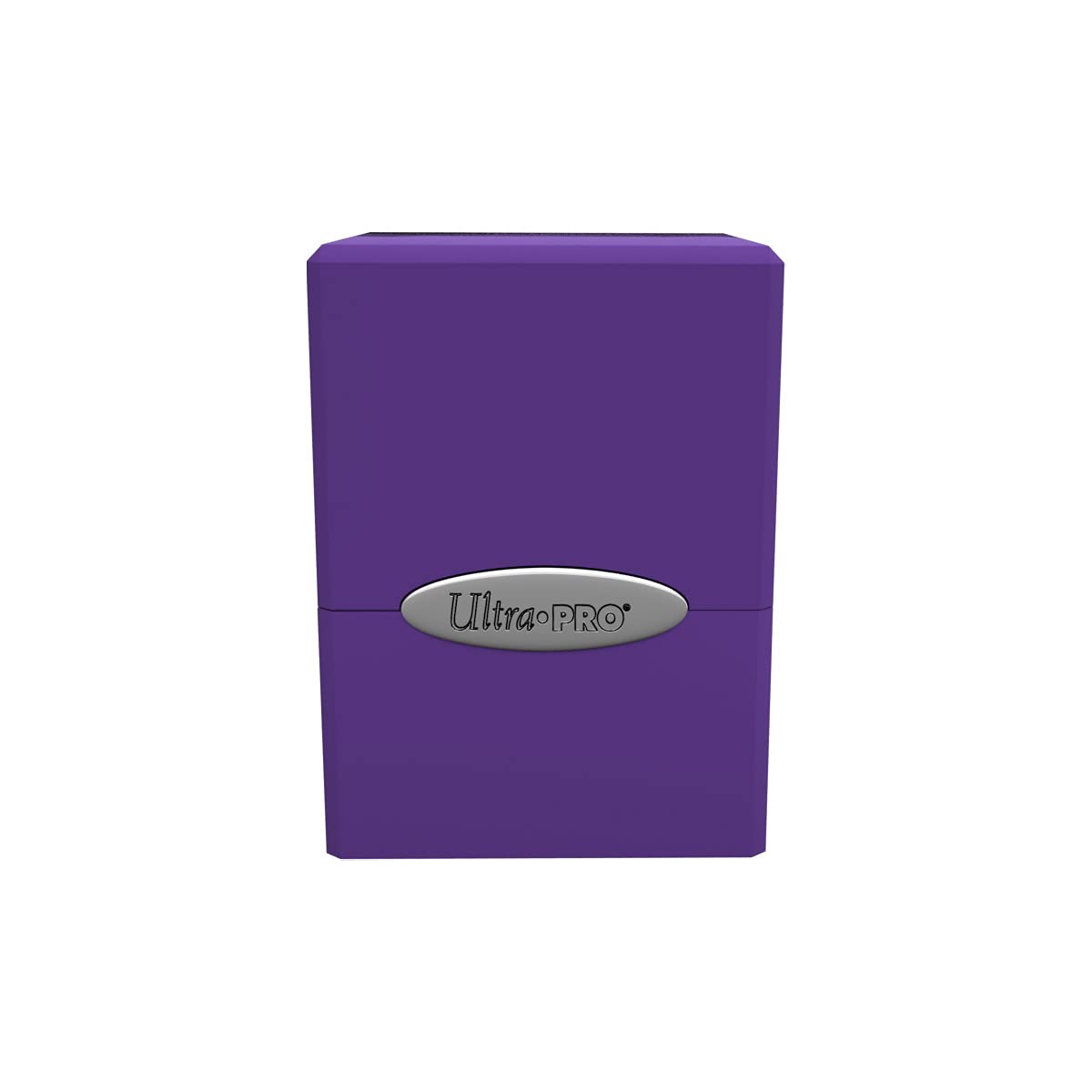 Purple Satin Cube Deck Box