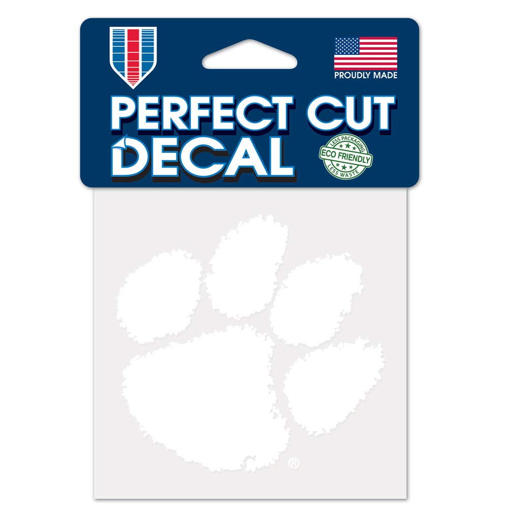Clemson Tigers Decal 4x4