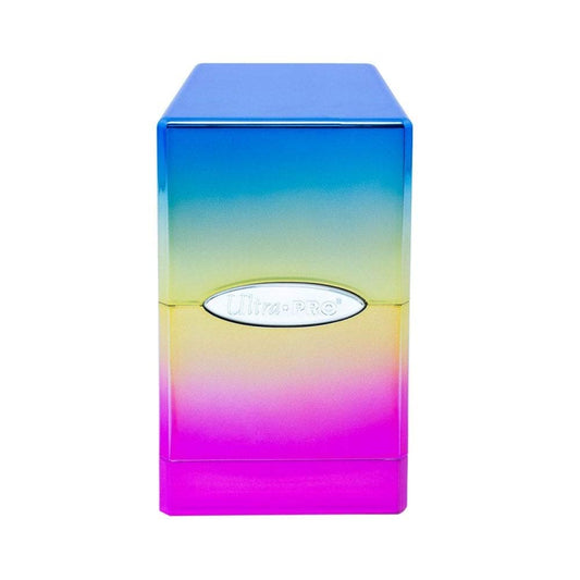 Rainbow Satin Tower Deck Box
