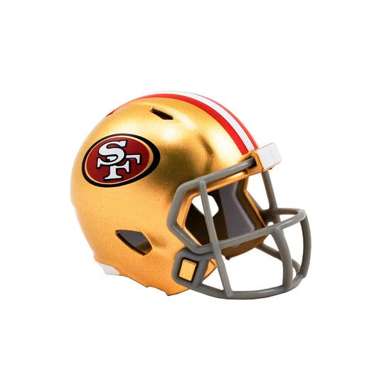 SAN Francisco 49ERS NFL Riddell Speed Pocket PRO Micro/Pocket-Size/MINI Football Helmet