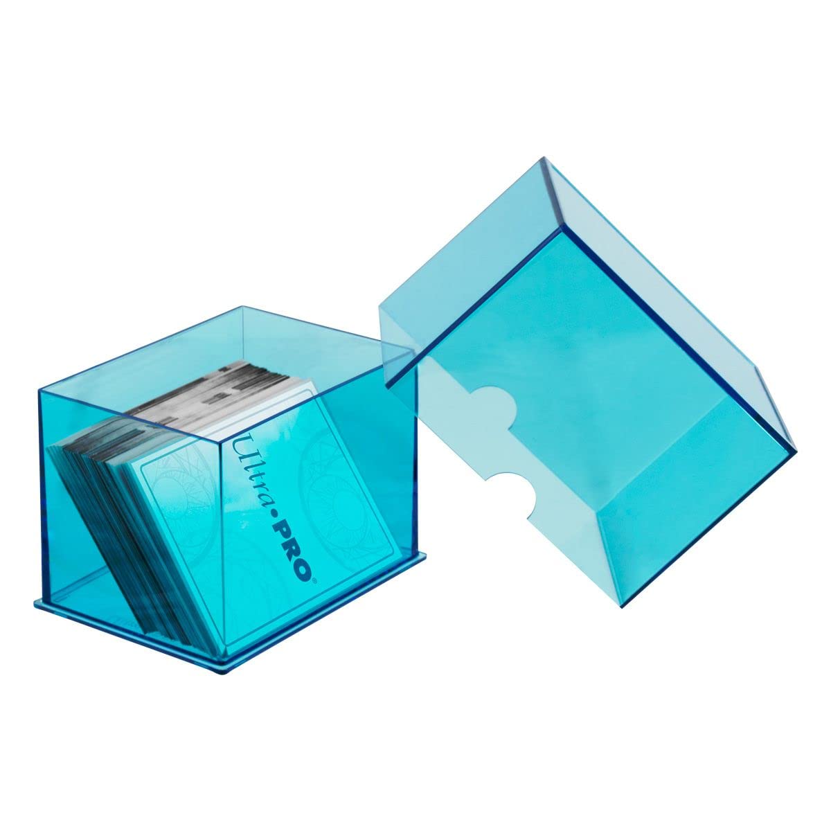 Blue Translucent Deck Box
