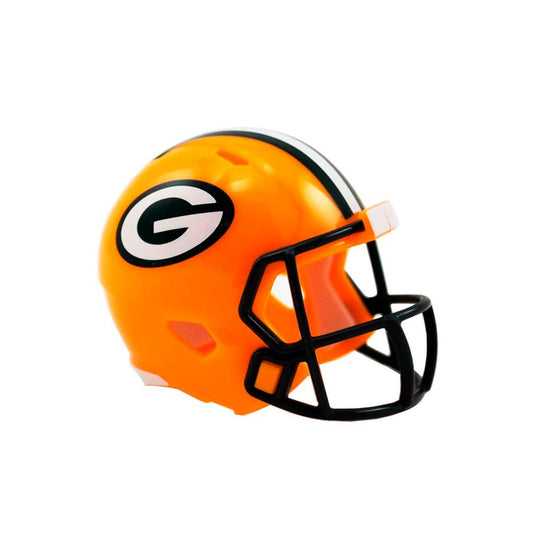 Green Bay Packers NFL Riddell Speed Pocket PRO Micro/Pocket-Size/Mini Football Helmet