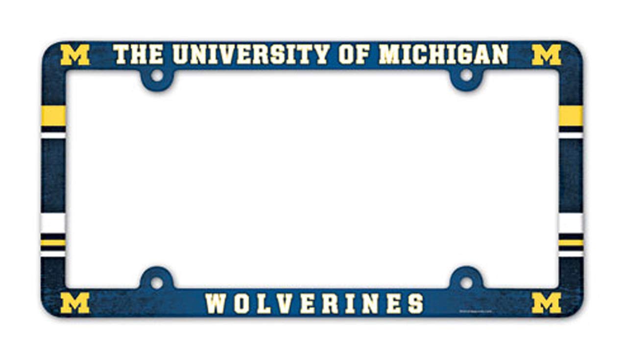 Michigan Wolverines License Plate Frame