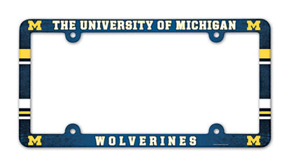 Michigan Wolverines License Plate Frame