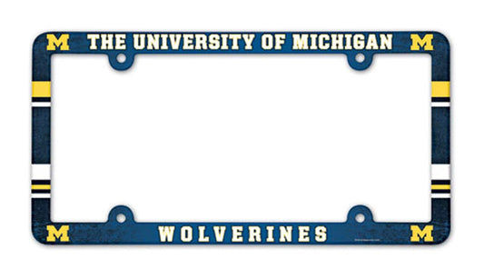 Michigan Wolverines License Plate Frame