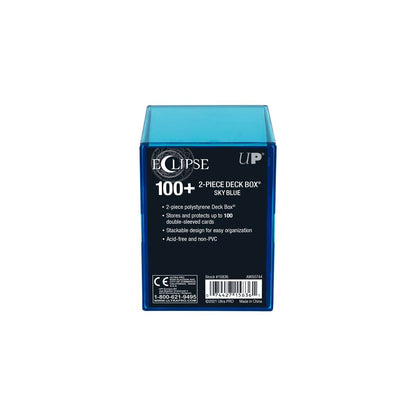 Blue Translucent Deck Box