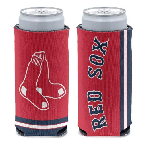 Wincraft MLB Boston Red Sox Slim Can Cooler, Team Colors, One Size