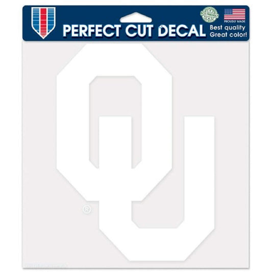 Oklahoma Sooners Decal 8x8