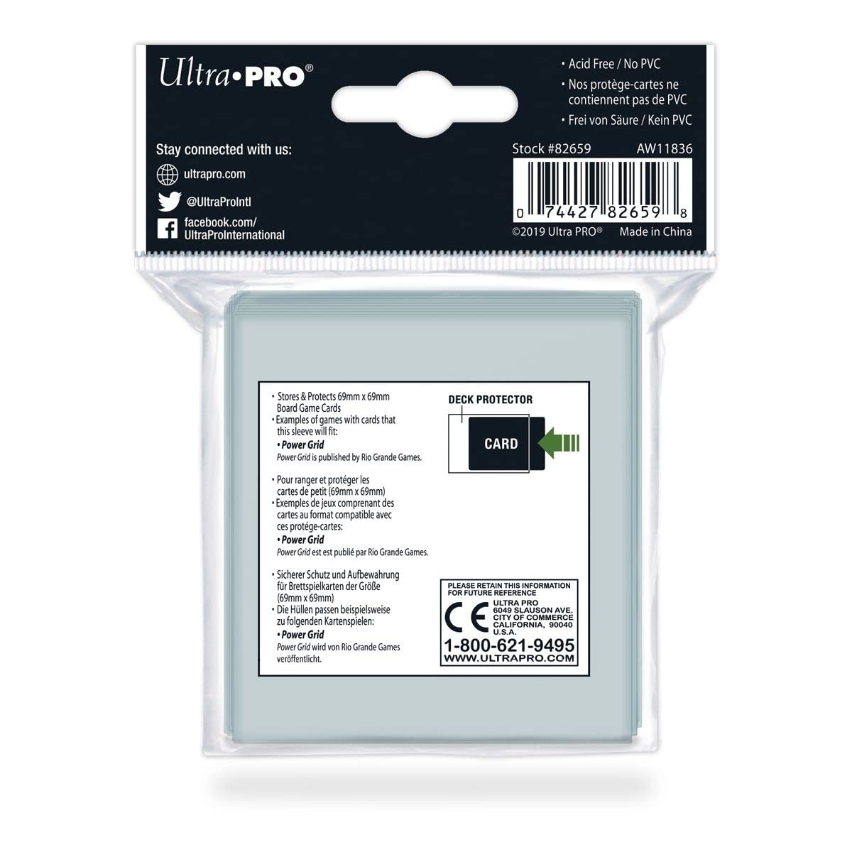 Card Sleeves 69x69