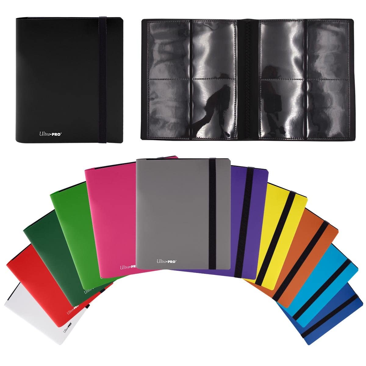 Blue 4-Pocket Binder Page