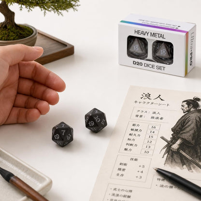 Black Dice Set