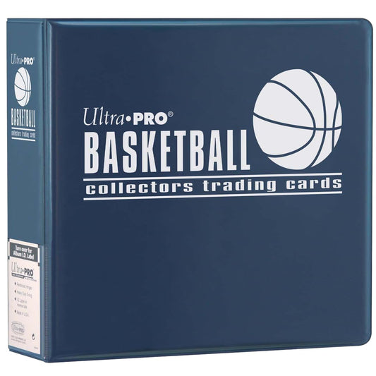 Blue Basketball Card Album