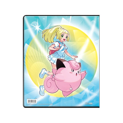 Scarlet 9-Pocket Binder Page