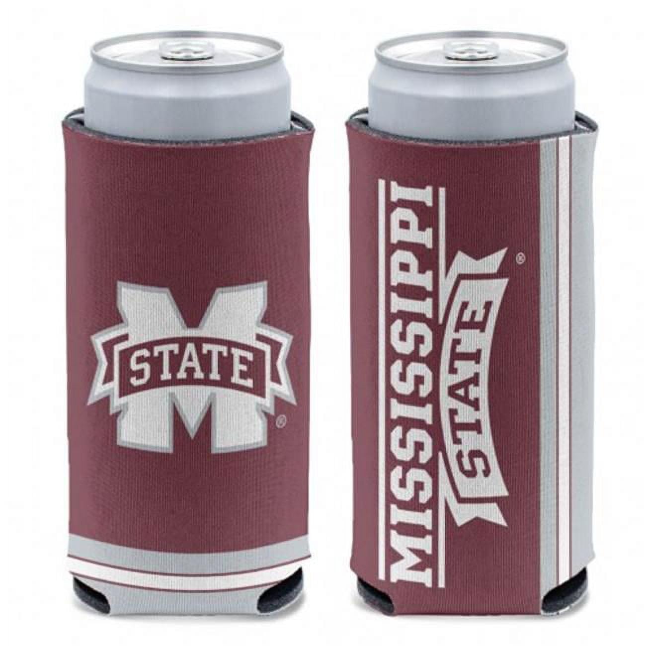 Wincraft NCAA Mississippi State Bulldogs Slim Can Cooler, Team Colors, One Size