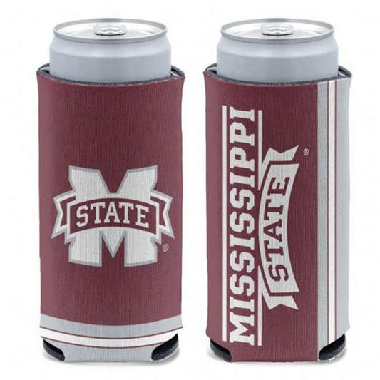 Wincraft NCAA Mississippi State Bulldogs Slim Can Cooler, Team Colors, One Size