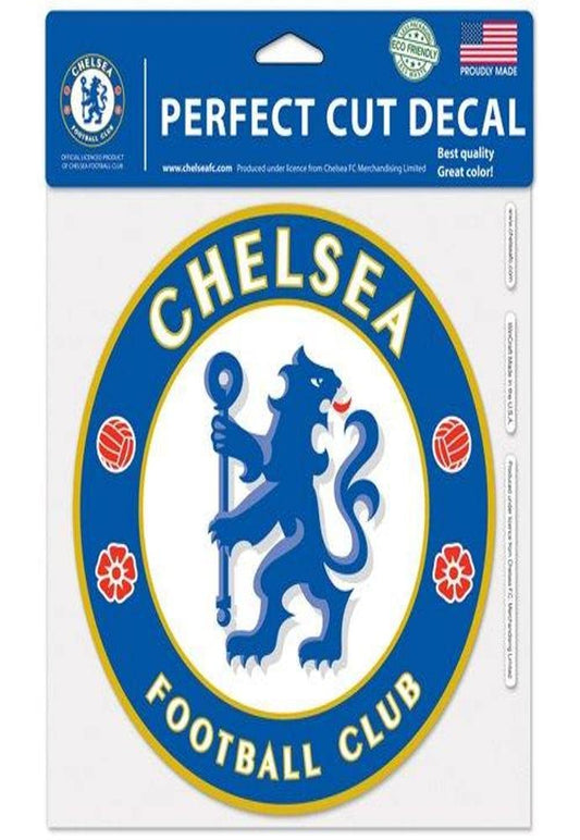 Wincraft Soccer Chelsea FC 25923014 Perfect Cut Color Decal, 8" x 8", Black