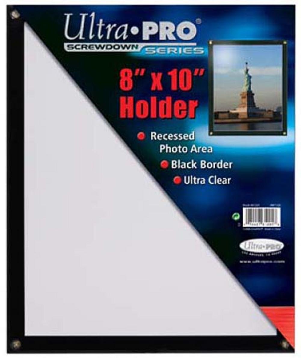 Black Screwdown Card Holder 8x10