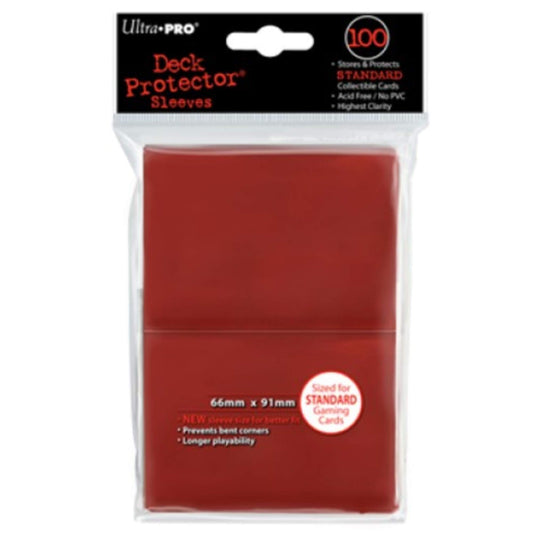 Red Deck Protector Sleeves (100-Count)