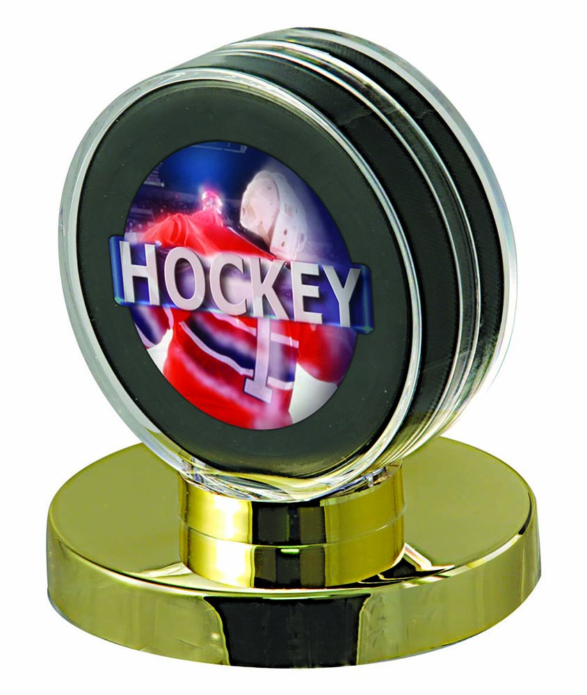 Gold Puck Holder