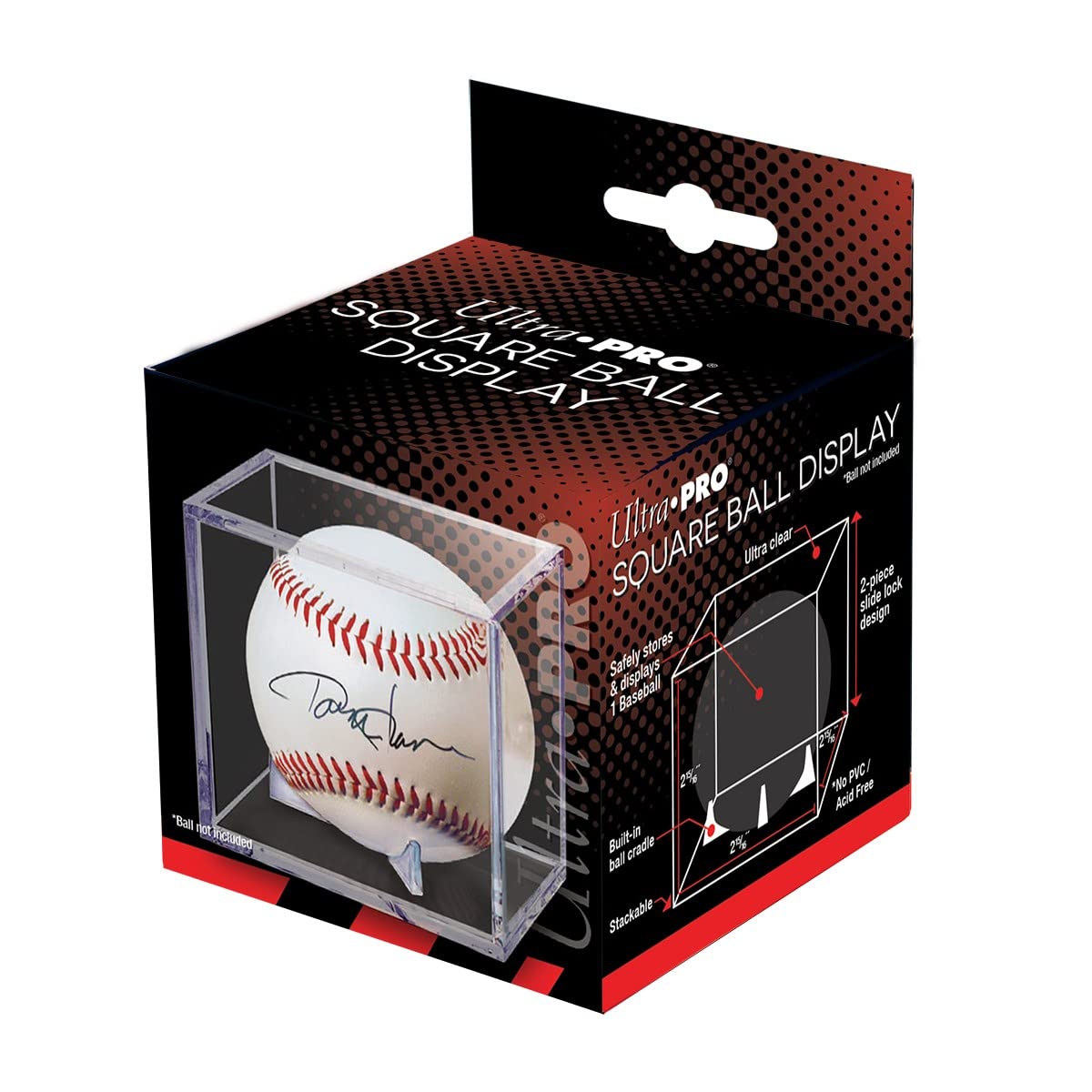 Baseball Square Display Case