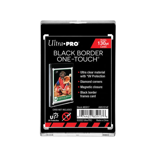 Black One Touch Card Holder 130 Pt
